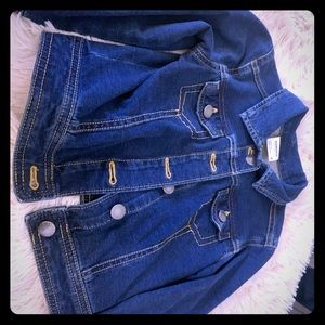 Girls Sonoma jean jacket, size 4